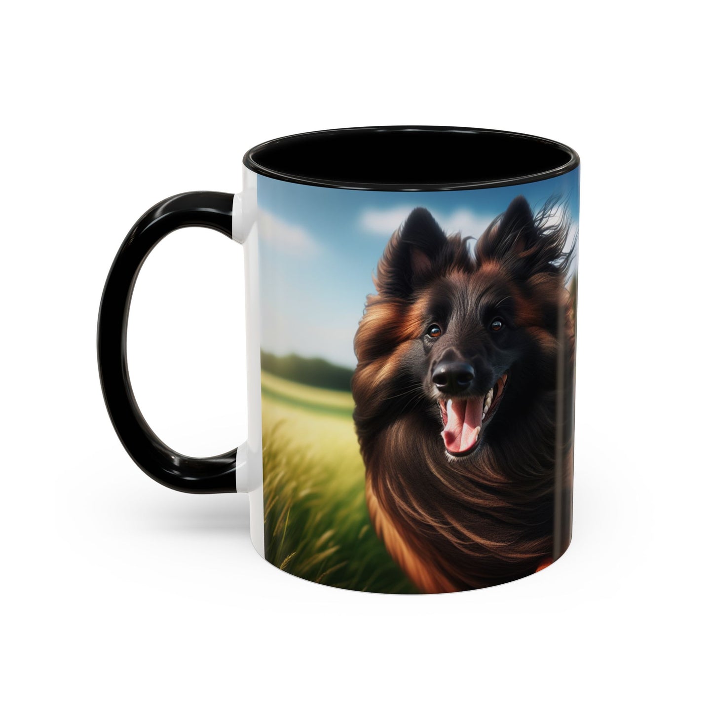 Belgian Shepherd Dog Tervuren Accent Coffee Mug - Perfect Gift for Dog Lovers
