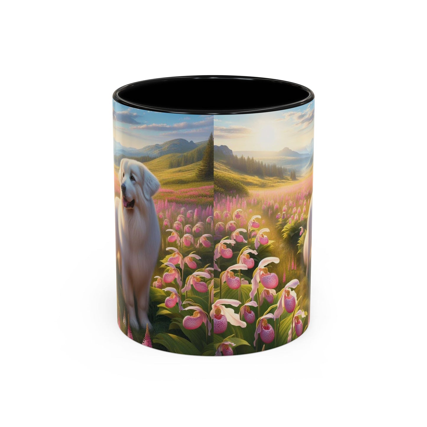 Great Pyrenees Accent Coffee Mug - Perfect Gift for Dog Lovers