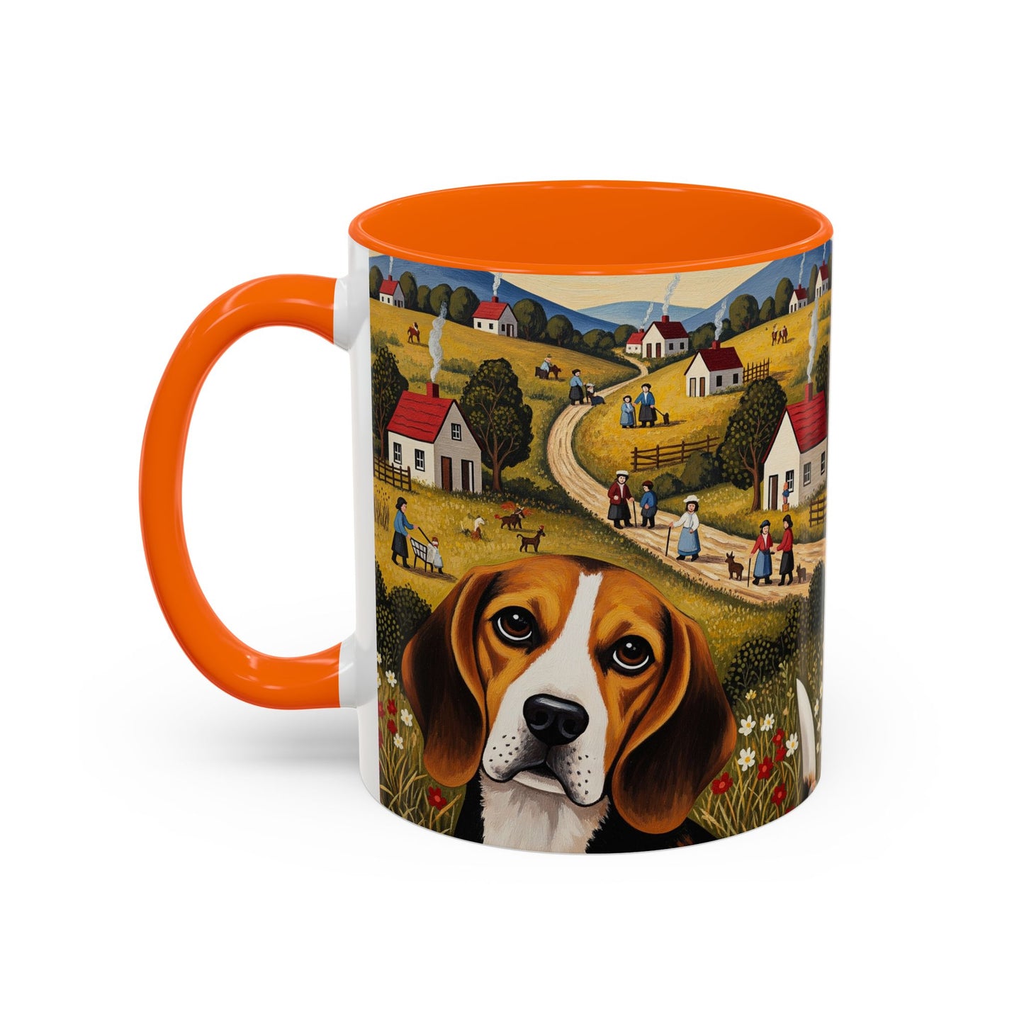 Beagle Accent Coffee Mug - Perfect Gift for Dog Lovers