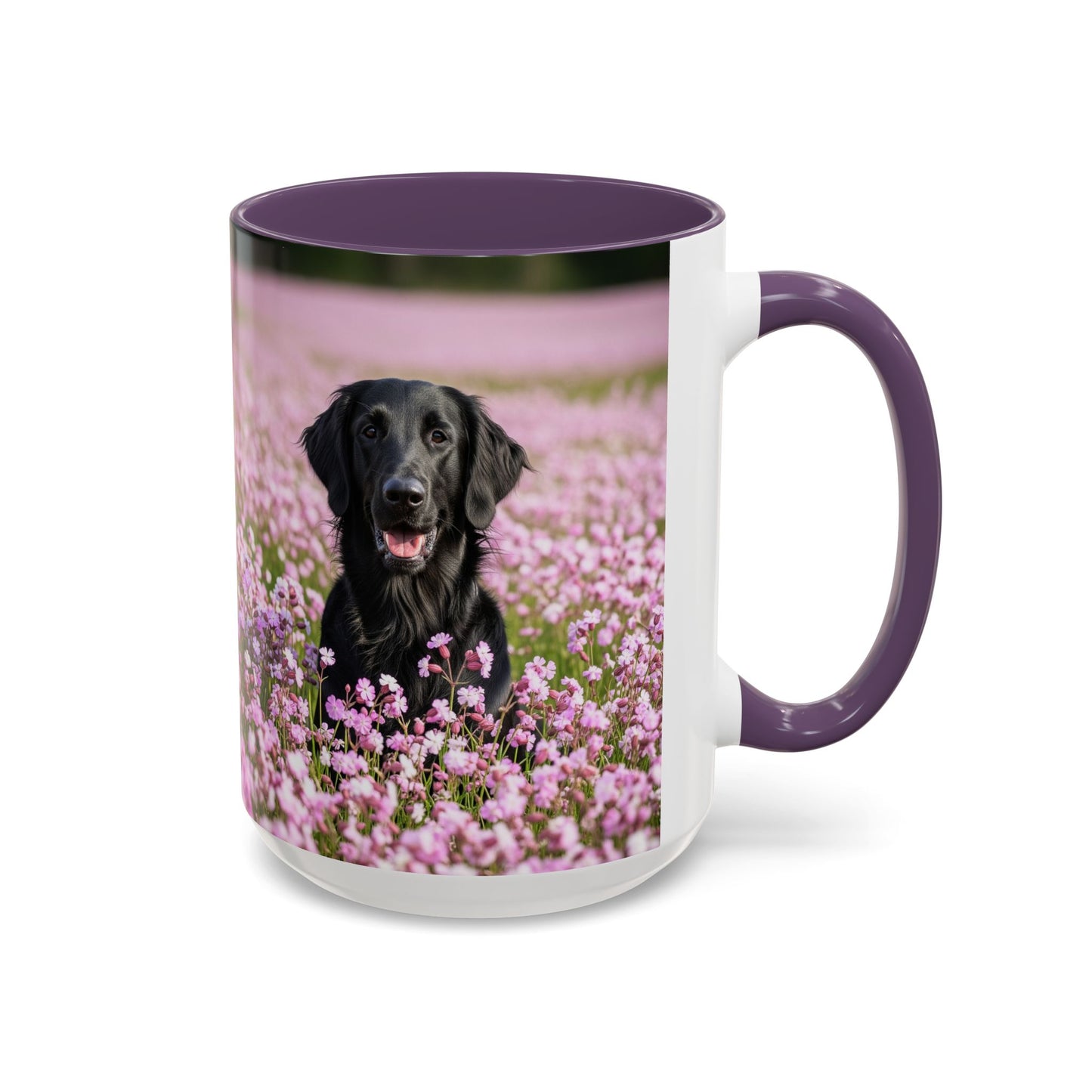 Flat Coated Retriever Accent Coffee Mug - Perfect Gift for Dog Lovers