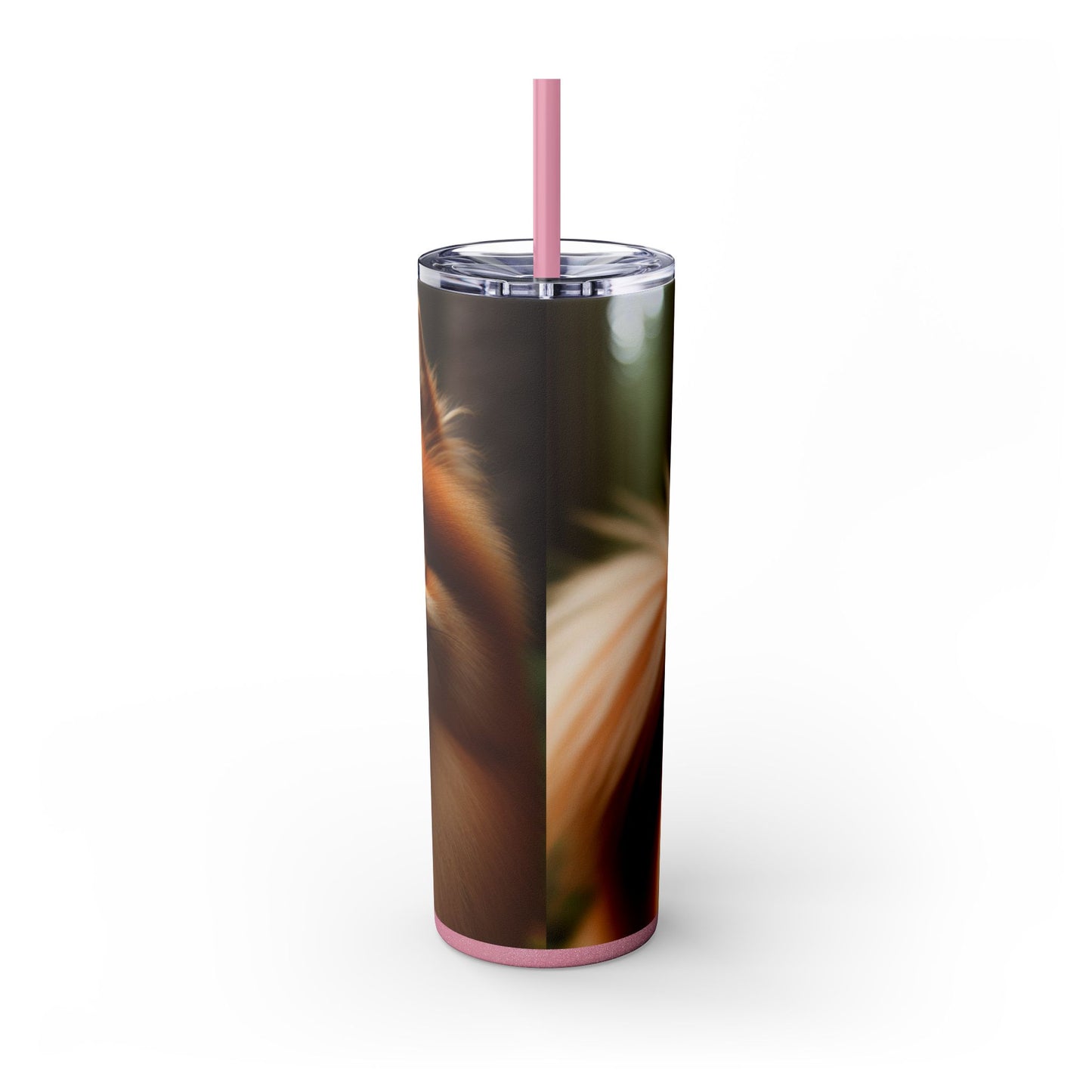 Finnish Spitz Tumbler with Straw, 20oz