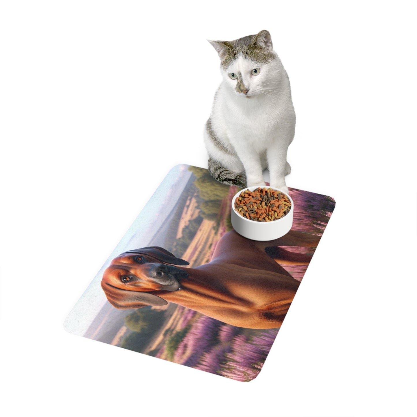 Pet Food Mat (12x18) - Hanoverian Scenthound