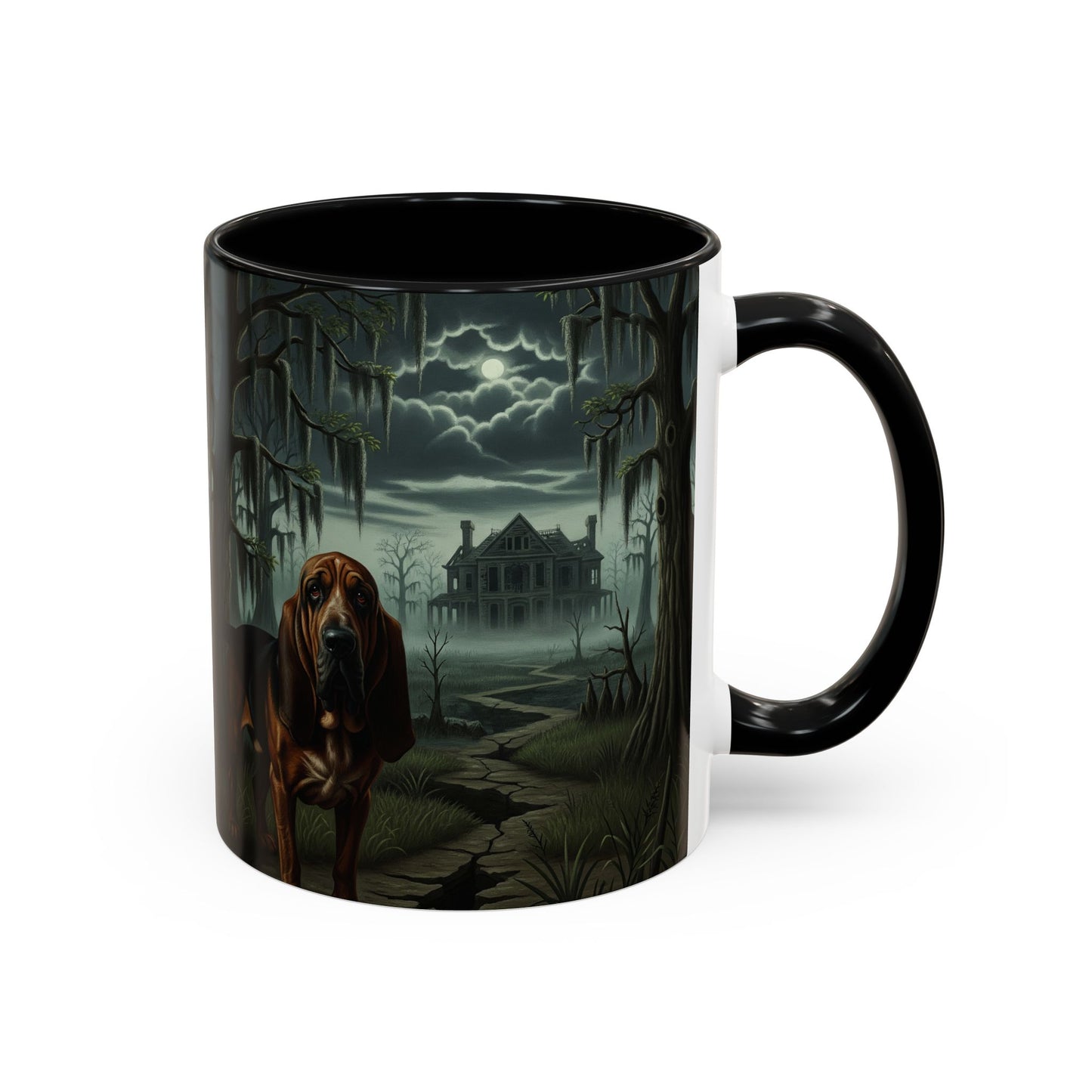 Bloodhound Accent Coffee Mug - Perfect Gift for Dog Lovers