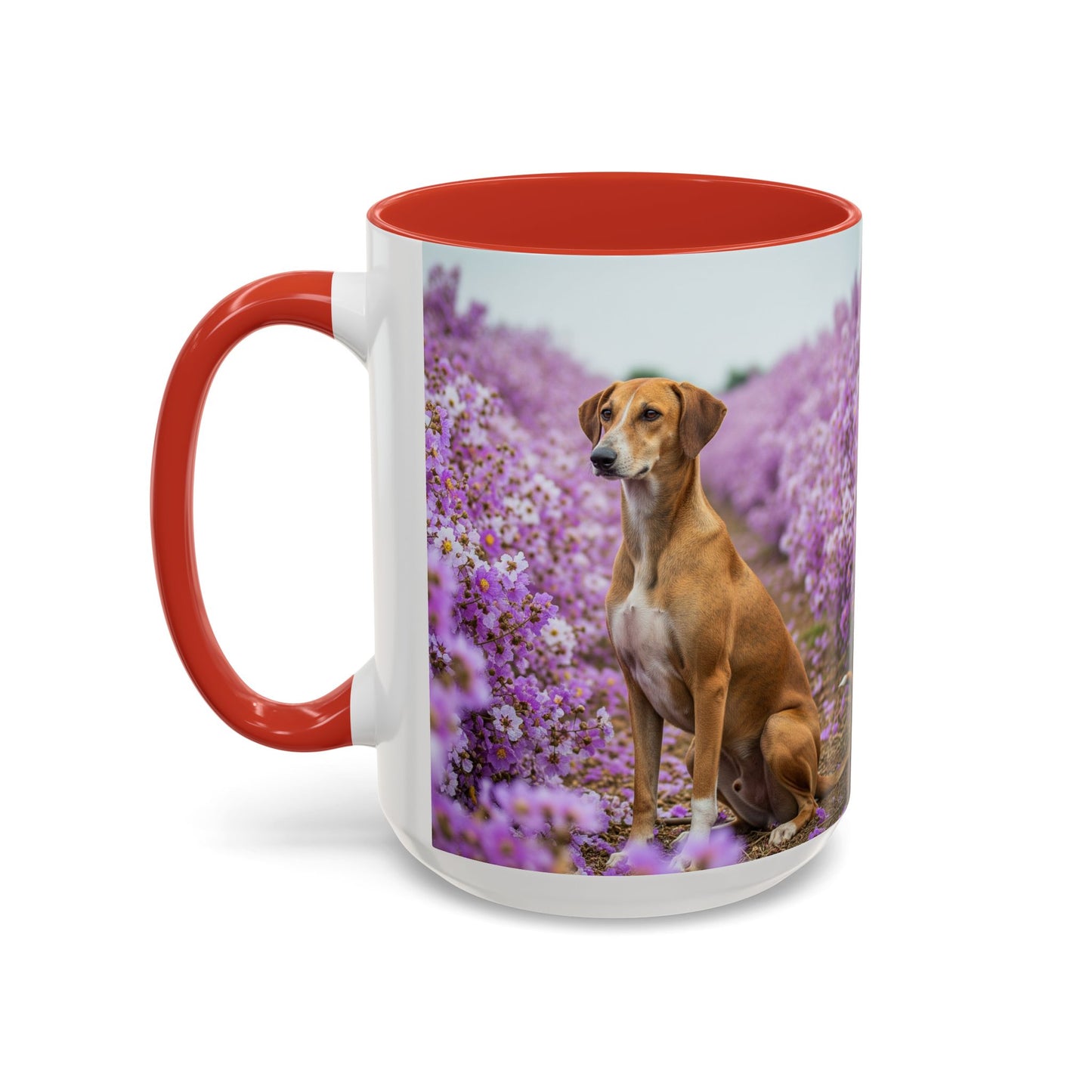 Banjara Hound Accent Coffee Mug - Perfect Gift for Dog Lovers