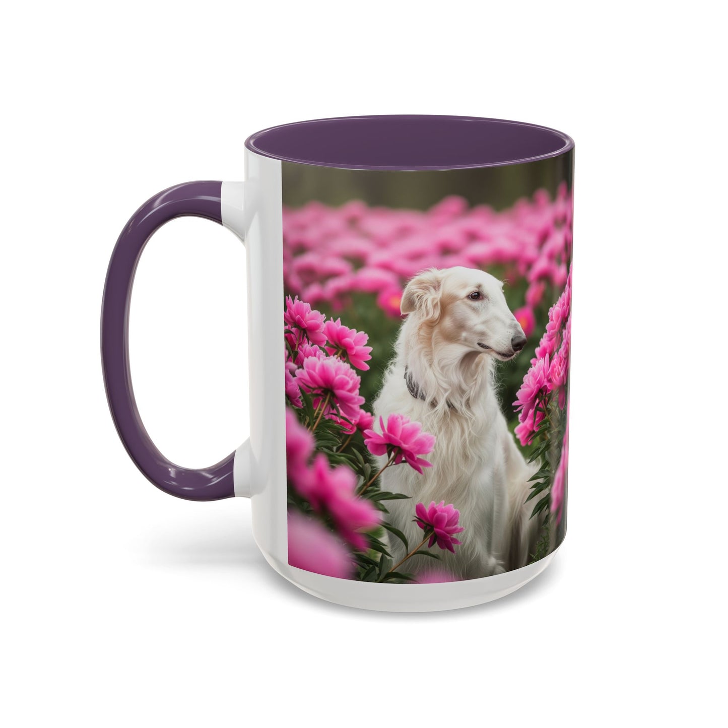 Borzoi Accent Coffee Mug - Perfect Gift for Dog Lovers