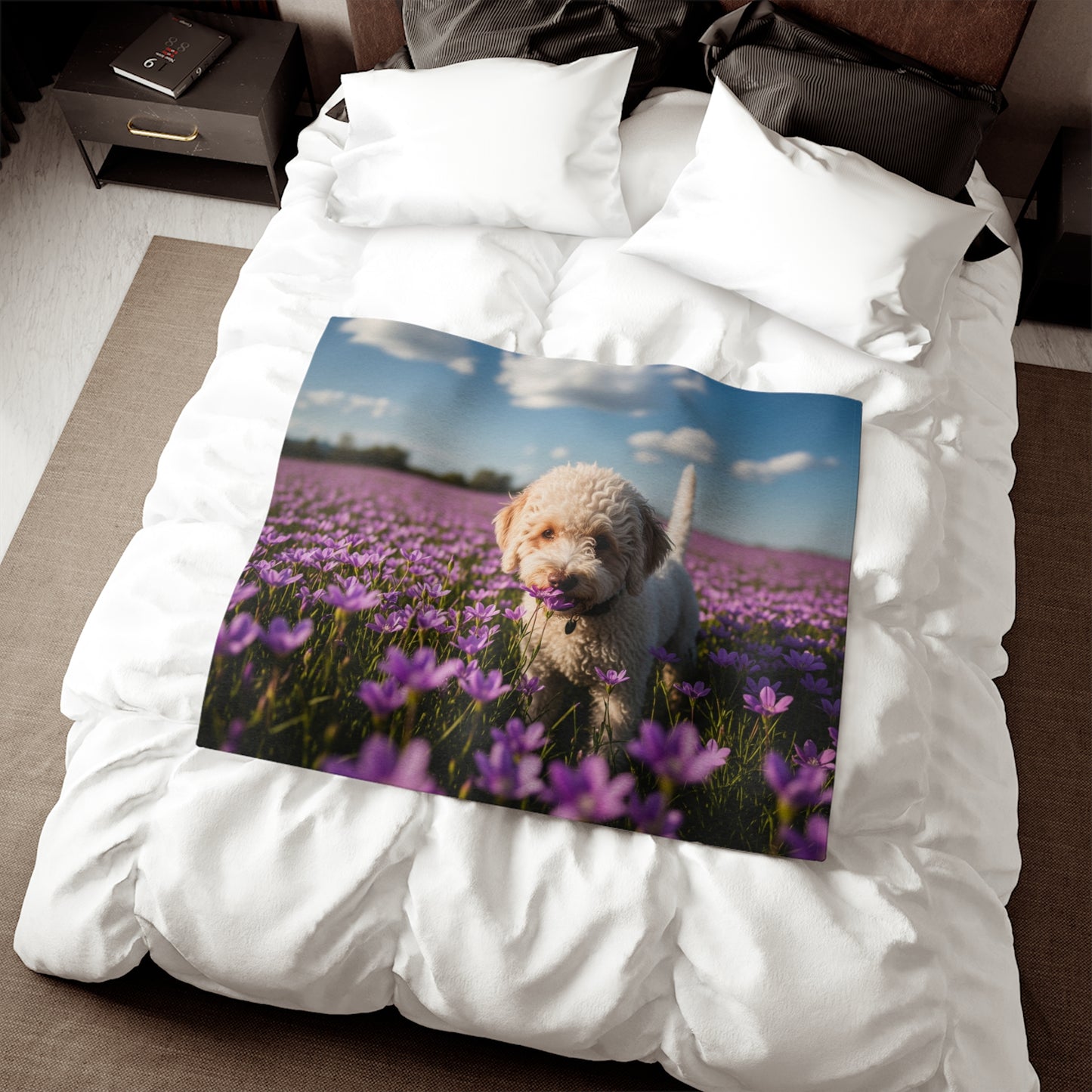 Lagotto Romagnolo Sweatshirt Blanket