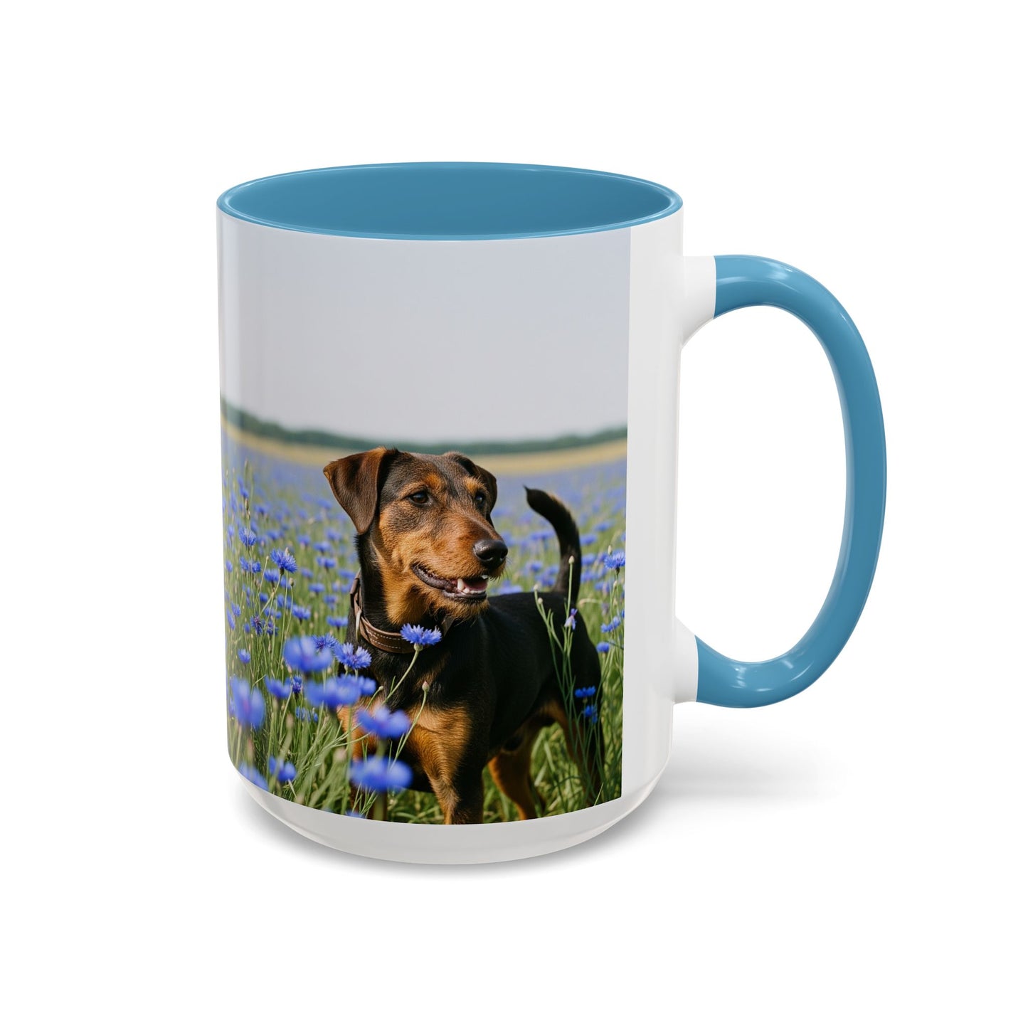 Deutscher Jagdterrier Accent Coffee Mug - Perfect Gift for Dog Lovers