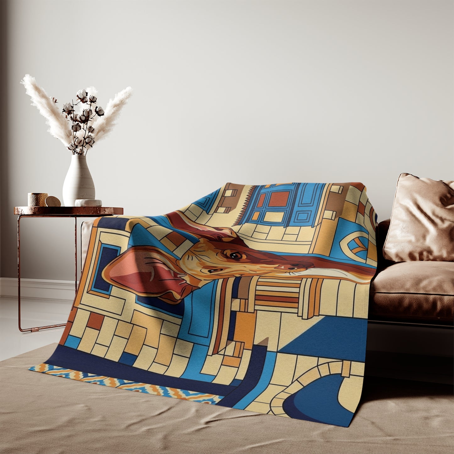 Pharaoh Hound Sweatshirt Blanket
