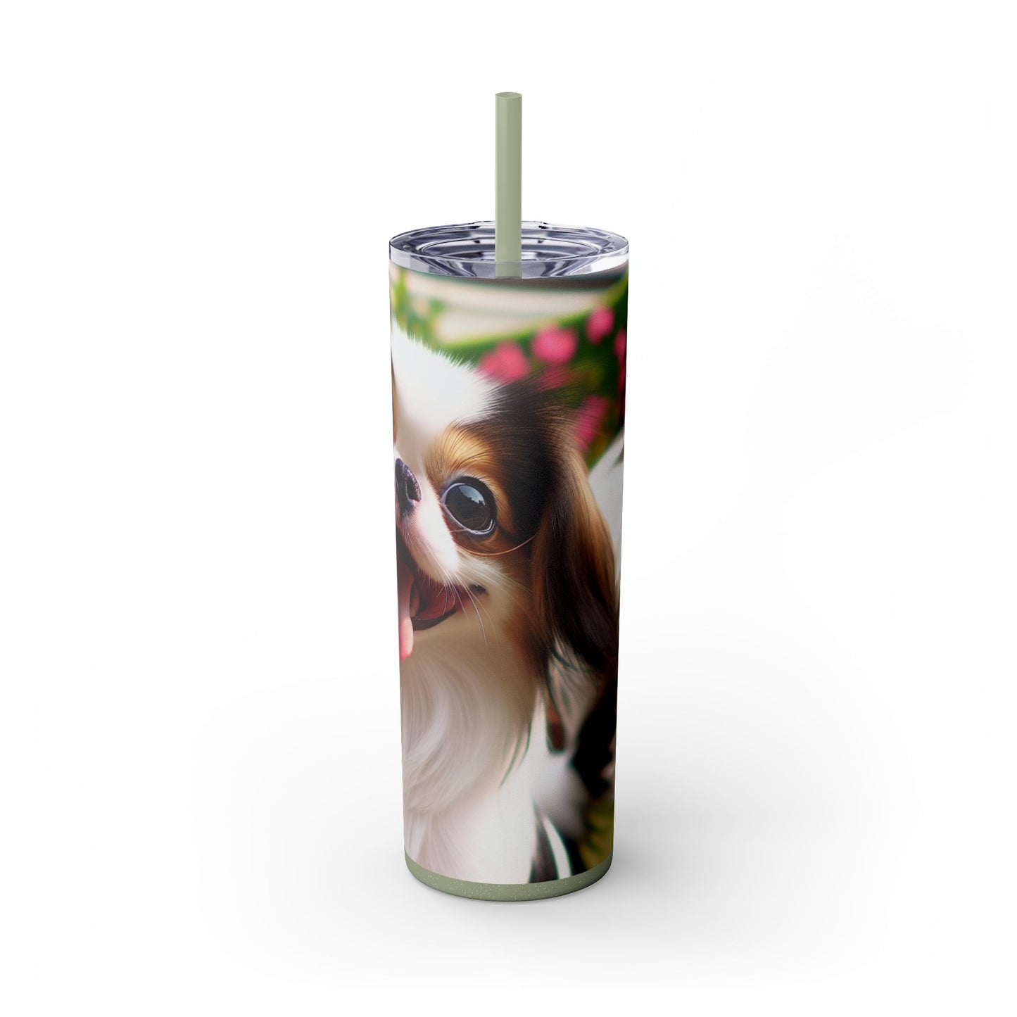 Japanese Chin Tumbler with Straw, 20oz