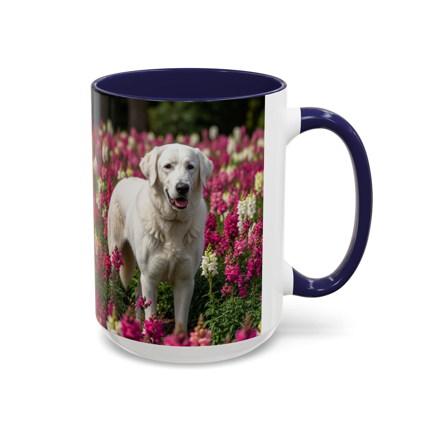 Estrela Mountain Dog Accent Coffee Mug - Perfect Gift for Dog Lovers