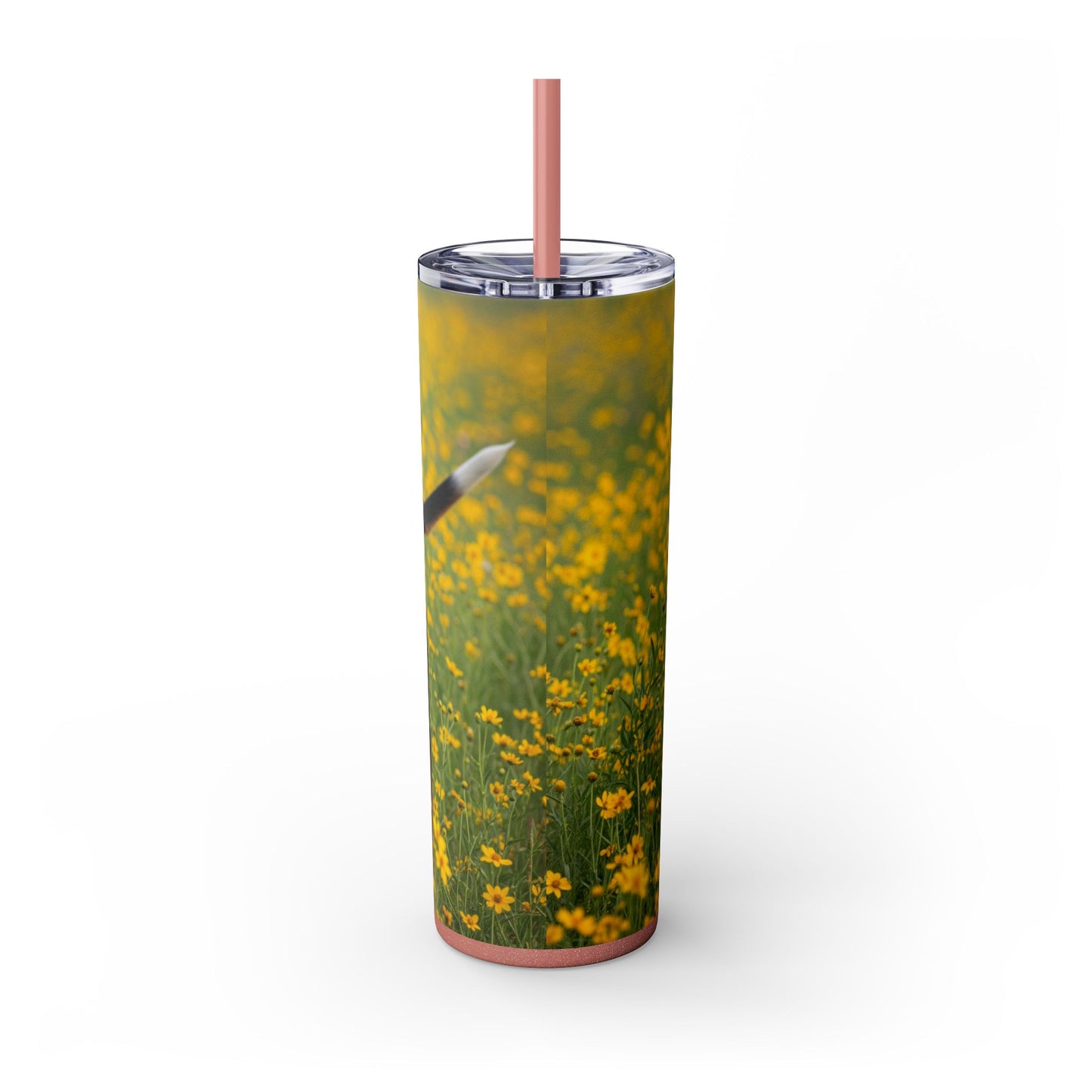 American English Coonhound Tumbler with Straw, 20oz