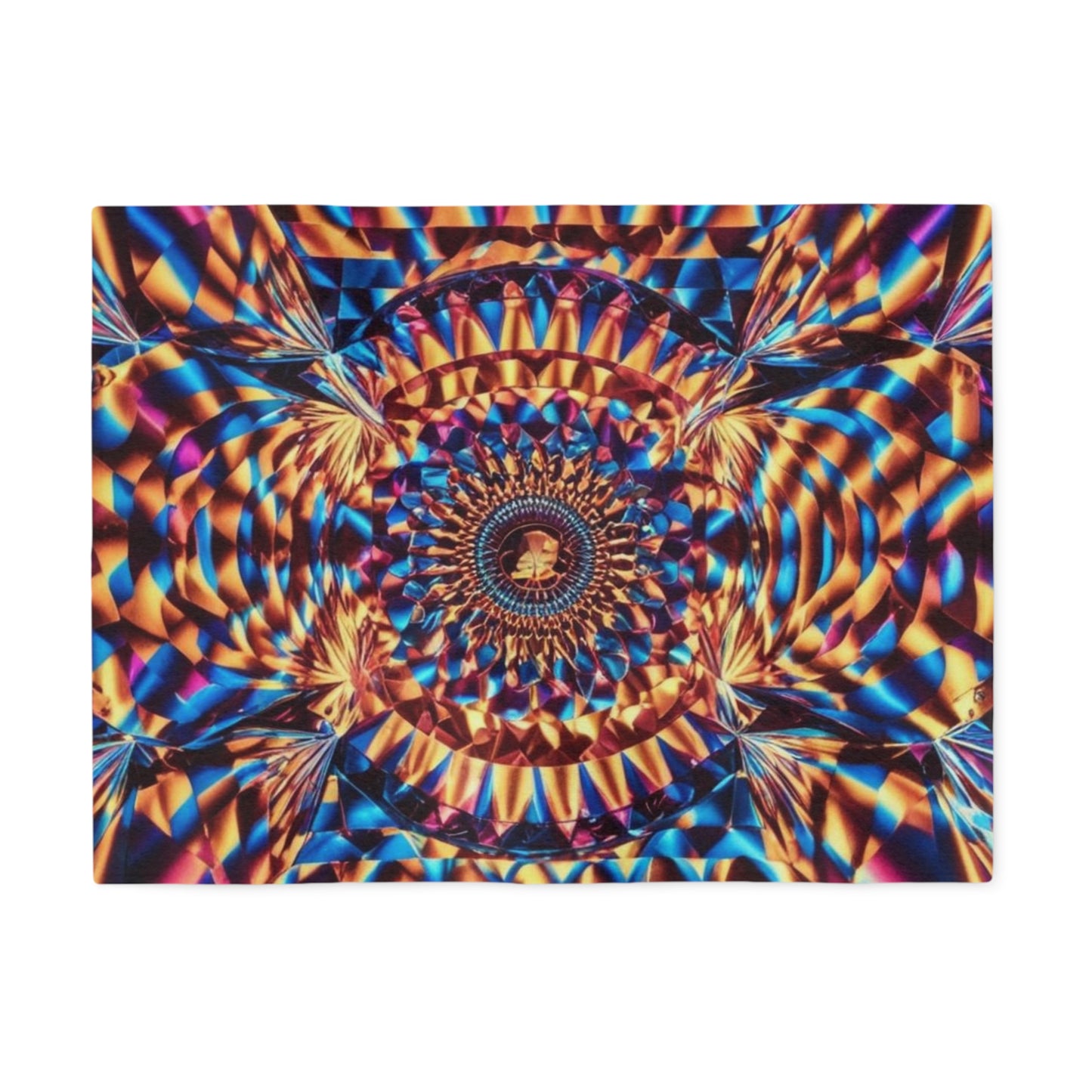 Optical Illusion Sweatshirt Blanket