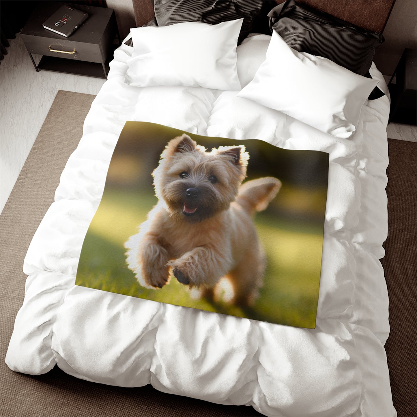 Cairn Terrier Sweatshirt Blanket