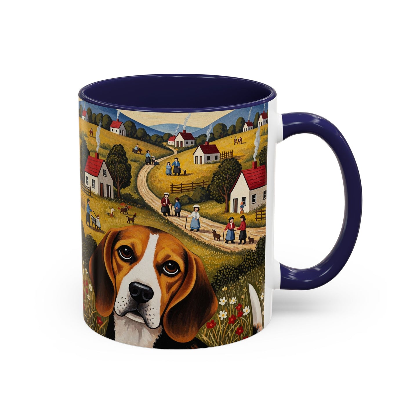 Beagle Accent Coffee Mug - Perfect Gift for Dog Lovers