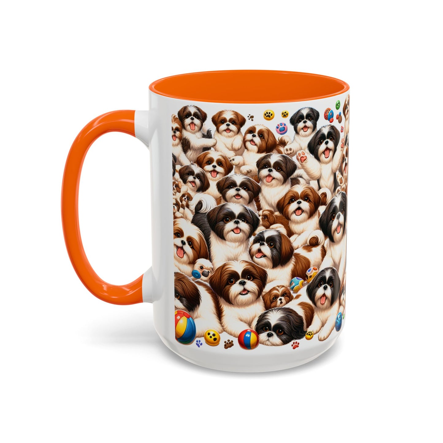 Shih Tzu Accent Coffee Mug - Perfect Gift for Dog Lovers
