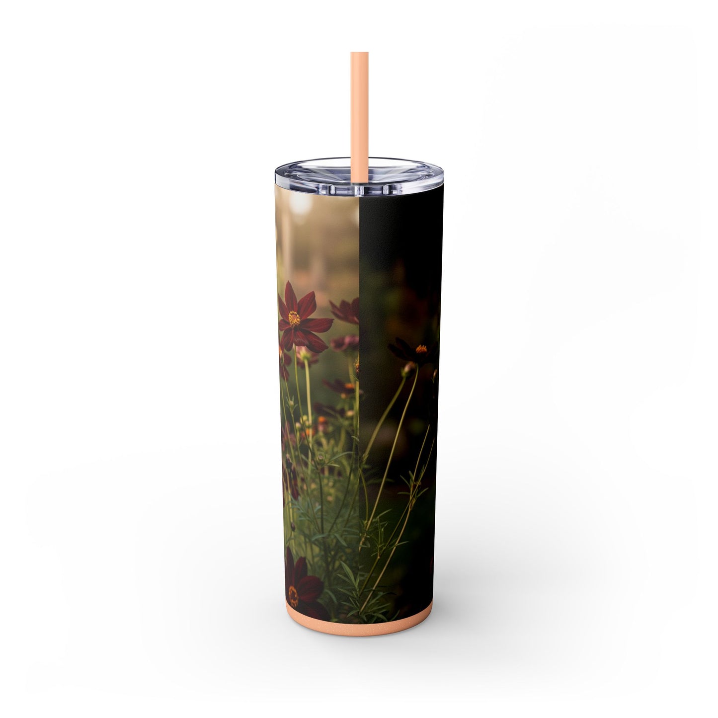 Xoloitzcuintli Skinny Tumbler with Straw, 20oz