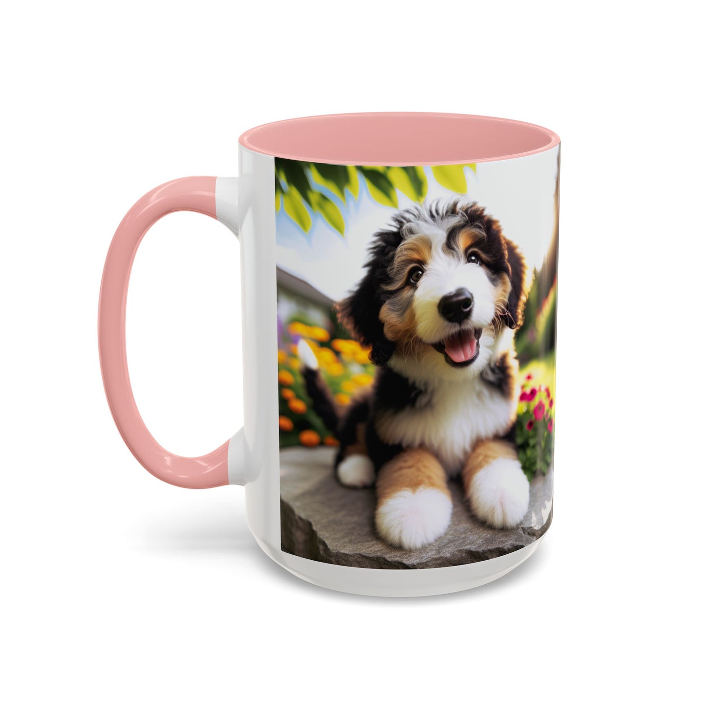 Bernedoodle Accent Coffee Mug - Perfect Gift for Dog Lovers