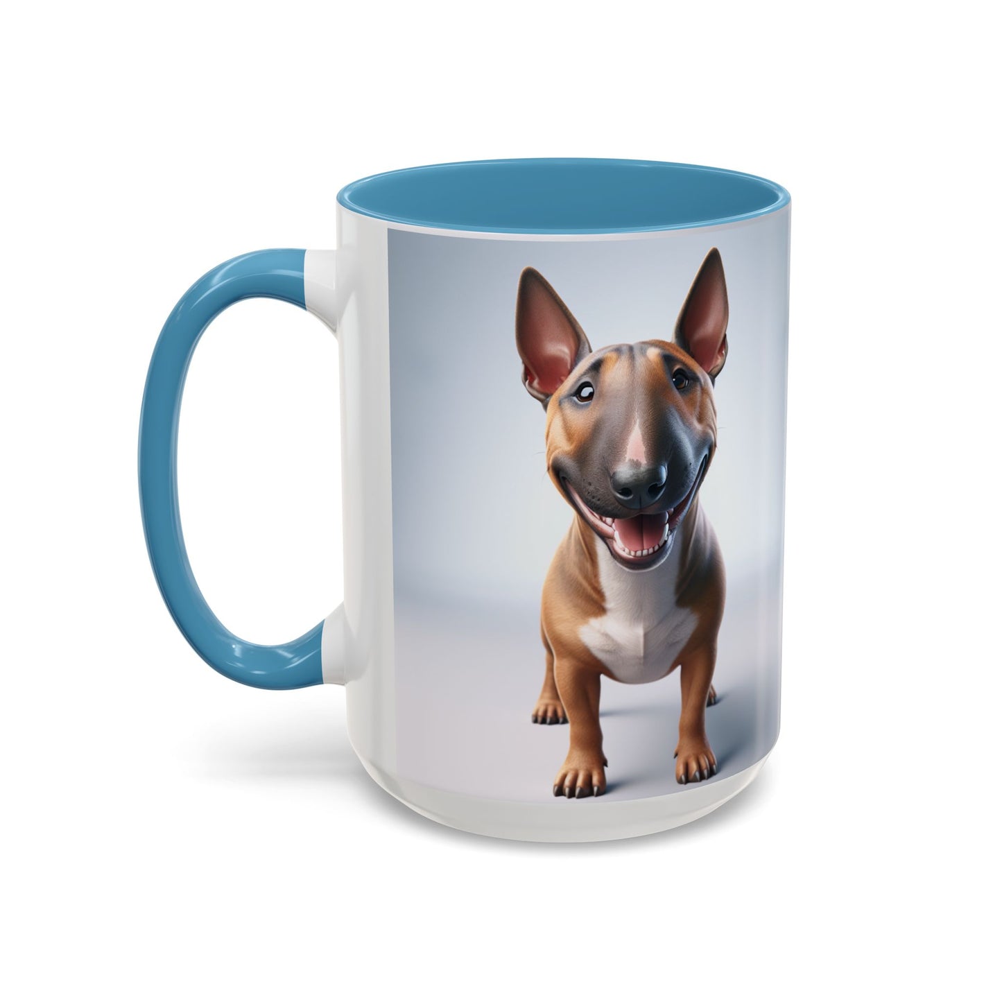 Miniature Bull Terrier Accent Coffee Mug - Perfect Gift for Dog Lovers