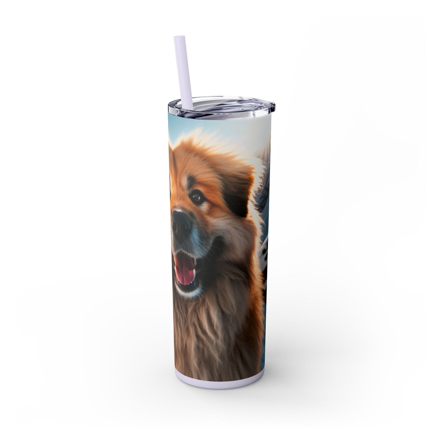 Himalayan Sheepdog Tumbler with Straw, 20oz