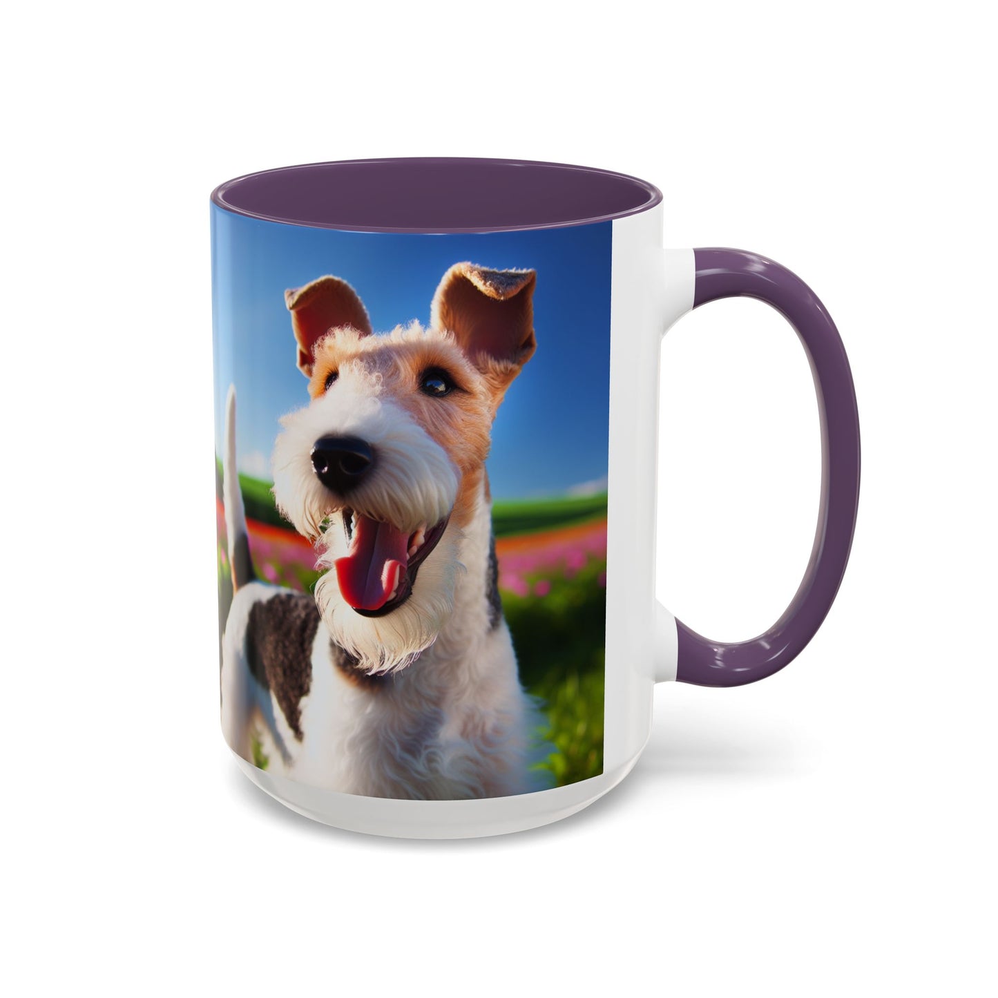 Wire Fox Terrier Accent Coffee Mug - Perfect Gift for Dog Lovers