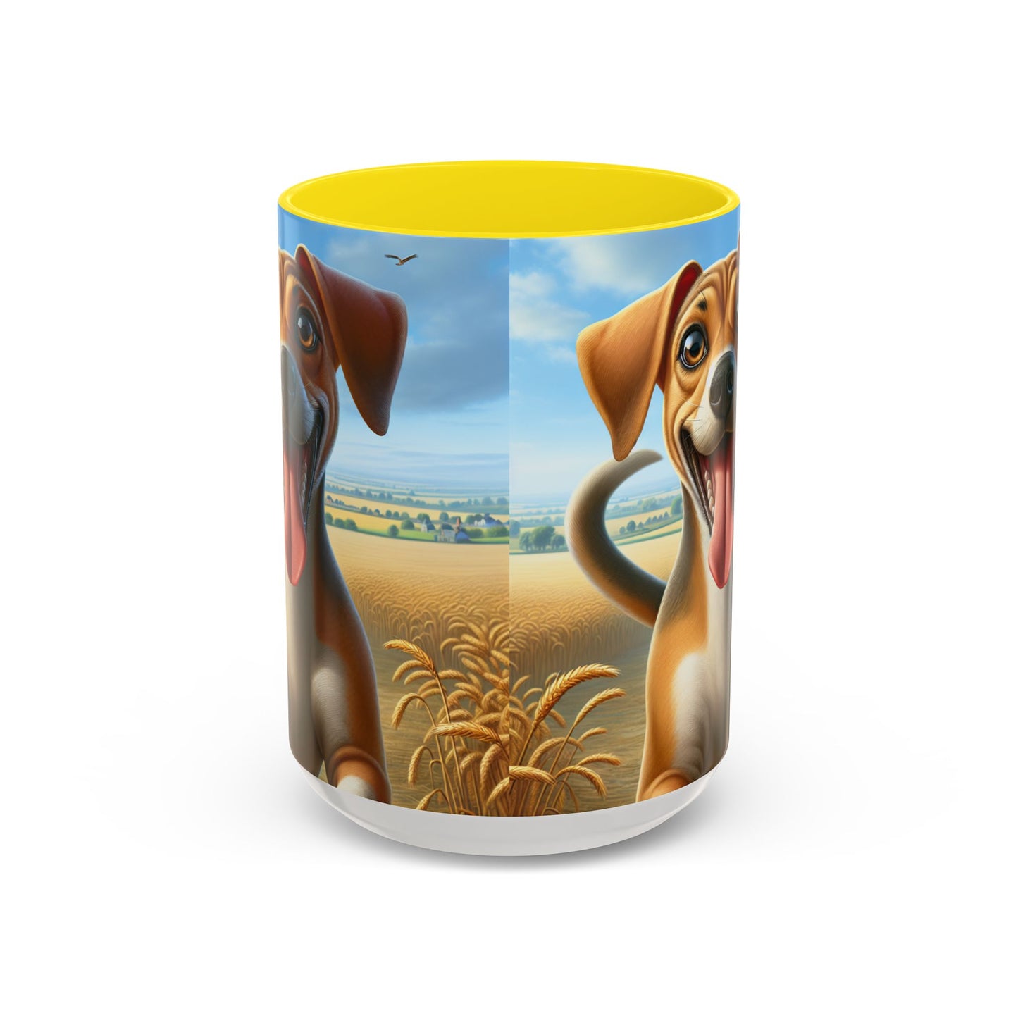 Banjara Hound Accent Coffee Mug - Perfect Gift for Dog Lovers