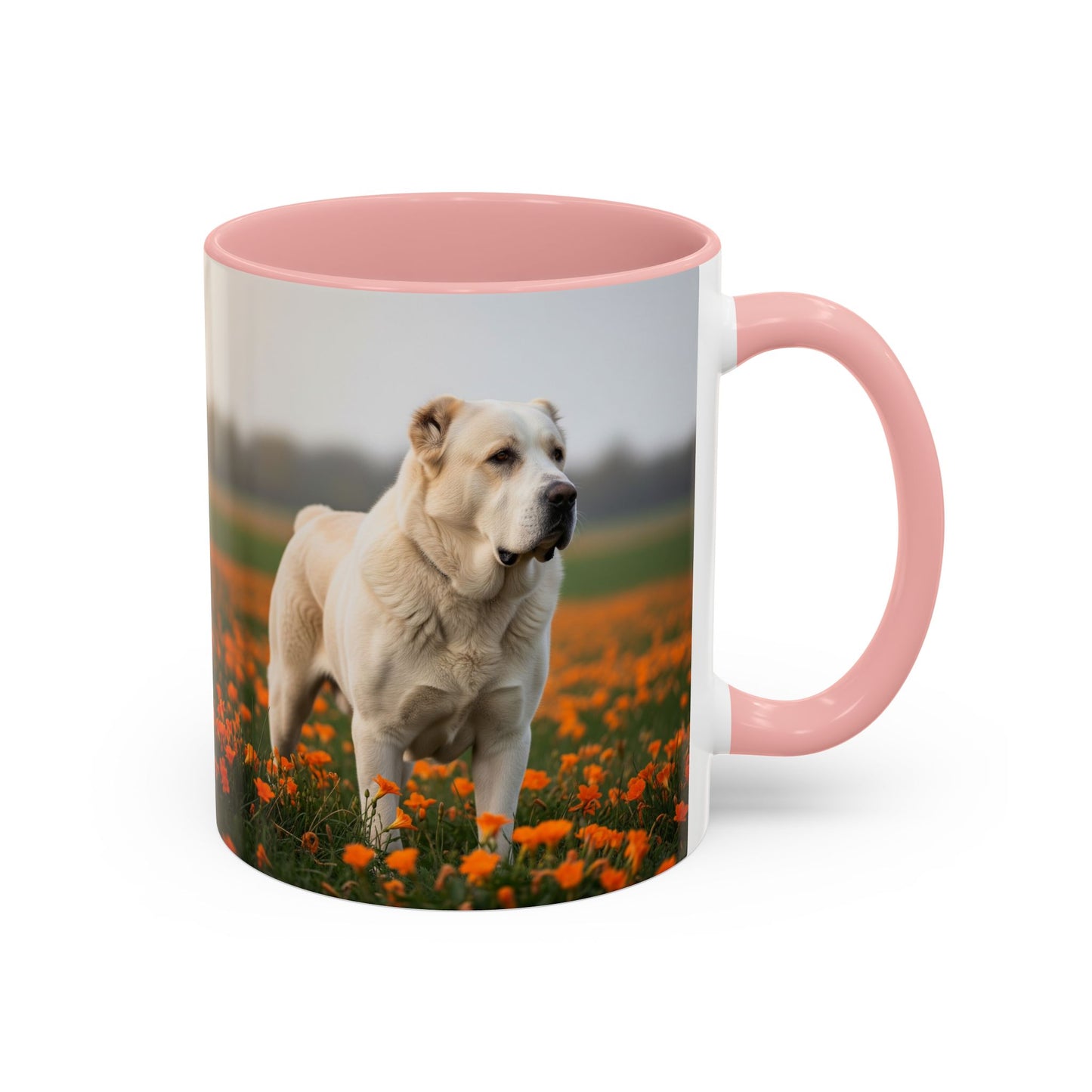 Central Asian Shepherd Dog Accent Coffee Mug - Perfect Gift for Dog Lovers