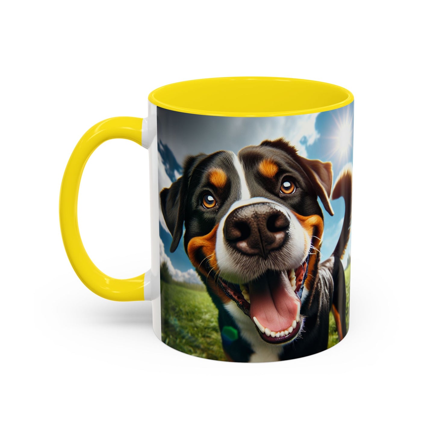 Greater Swiss Mountain Dog Accent Coffee Mug - Perfect Gift for Dog Lovers