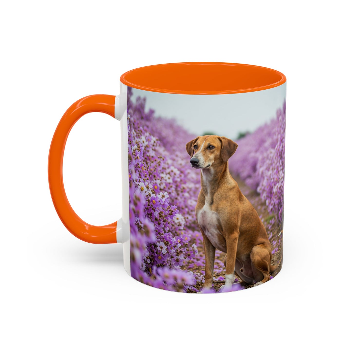 Banjara Hound Accent Coffee Mug - Perfect Gift for Dog Lovers