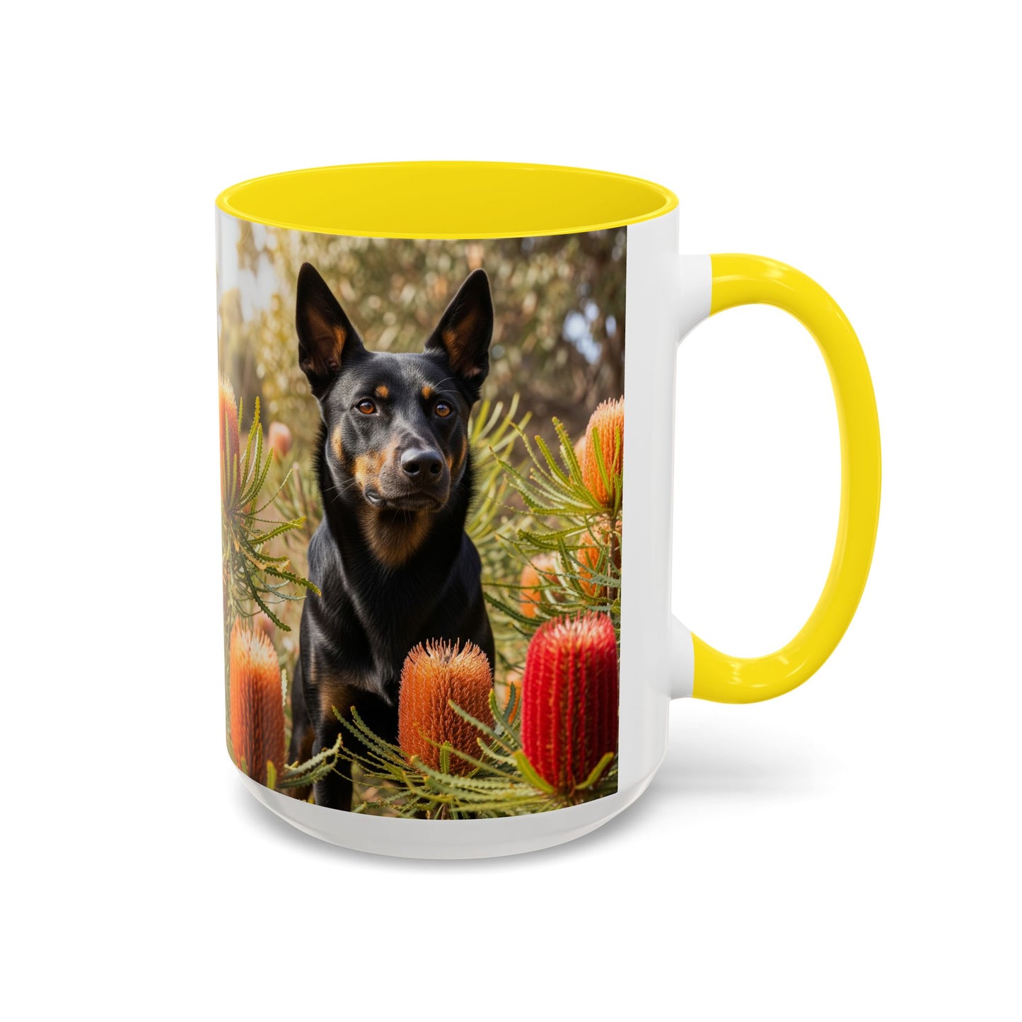 Working Kelpie Accent Coffee Mug - Perfect Gift for Dog Lovers