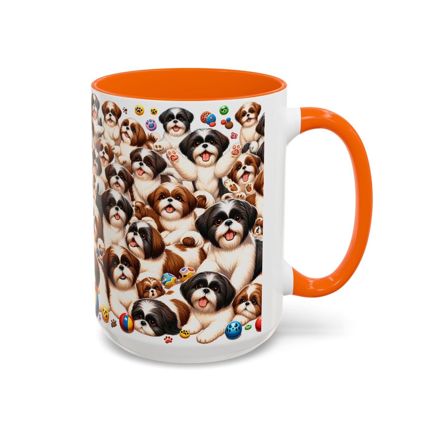 Shih Tzu Accent Coffee Mug - Perfect Gift for Dog Lovers