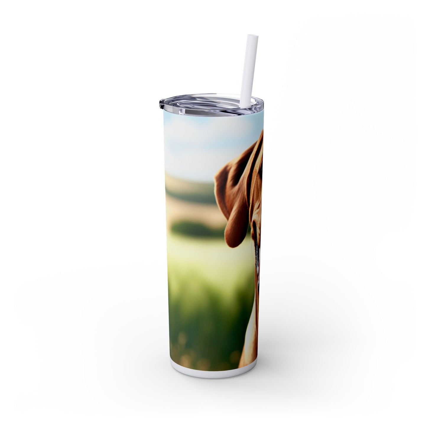 Portuguese Pointer Tumbler with Straw, 20oz