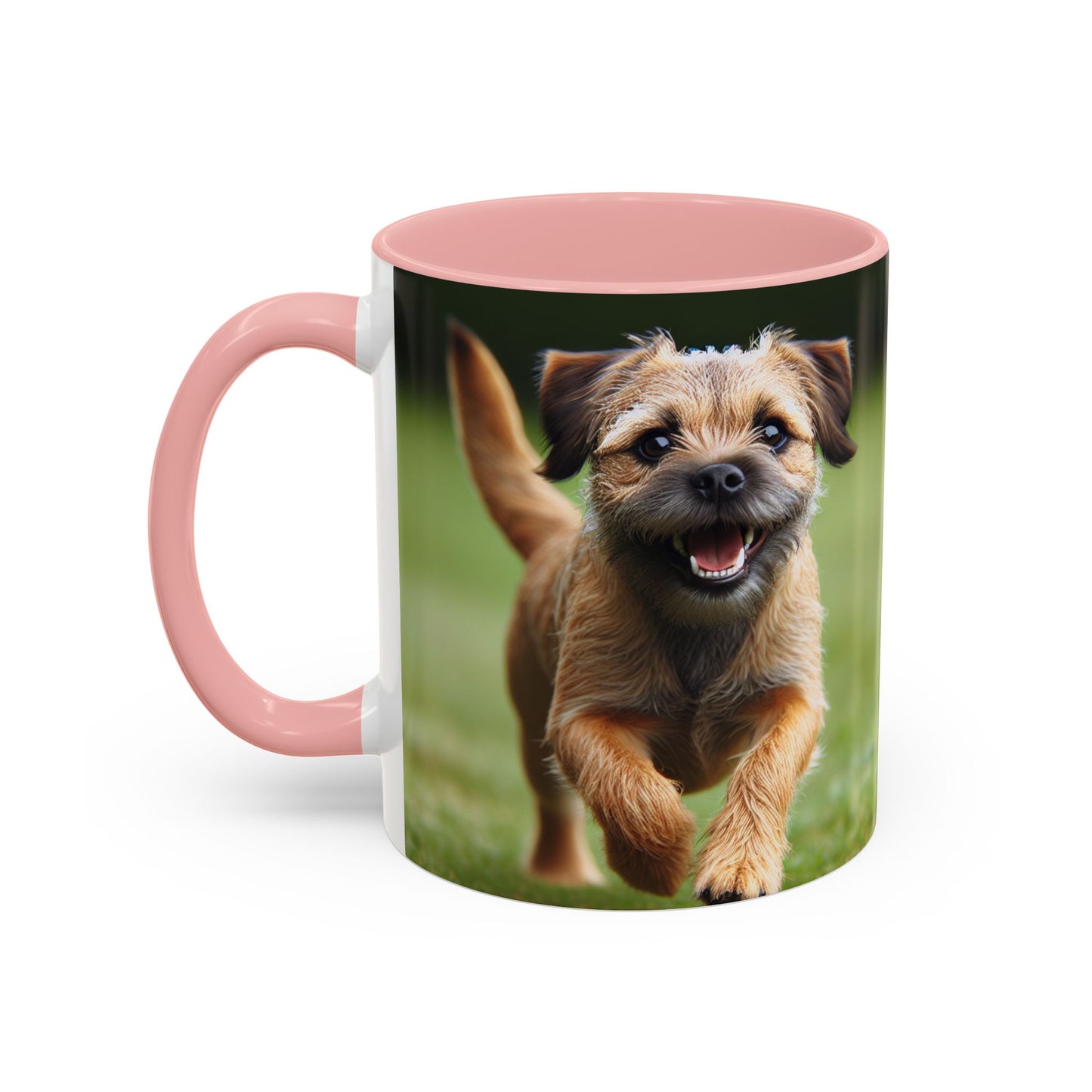 Border Terrier Accent Coffee Mug - Perfect Gift for Dog Lovers