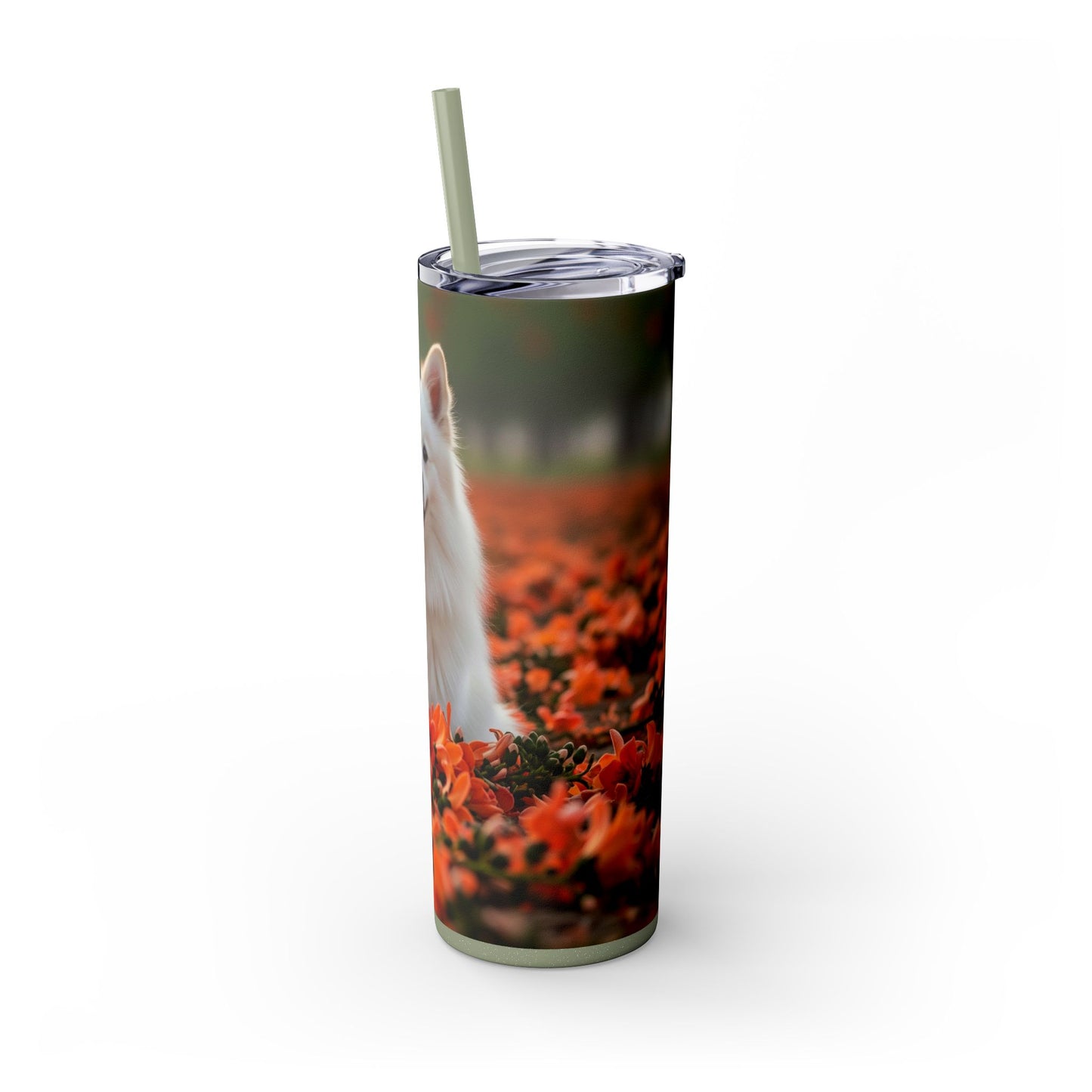Indian Spitz Tumbler with Straw, 20oz