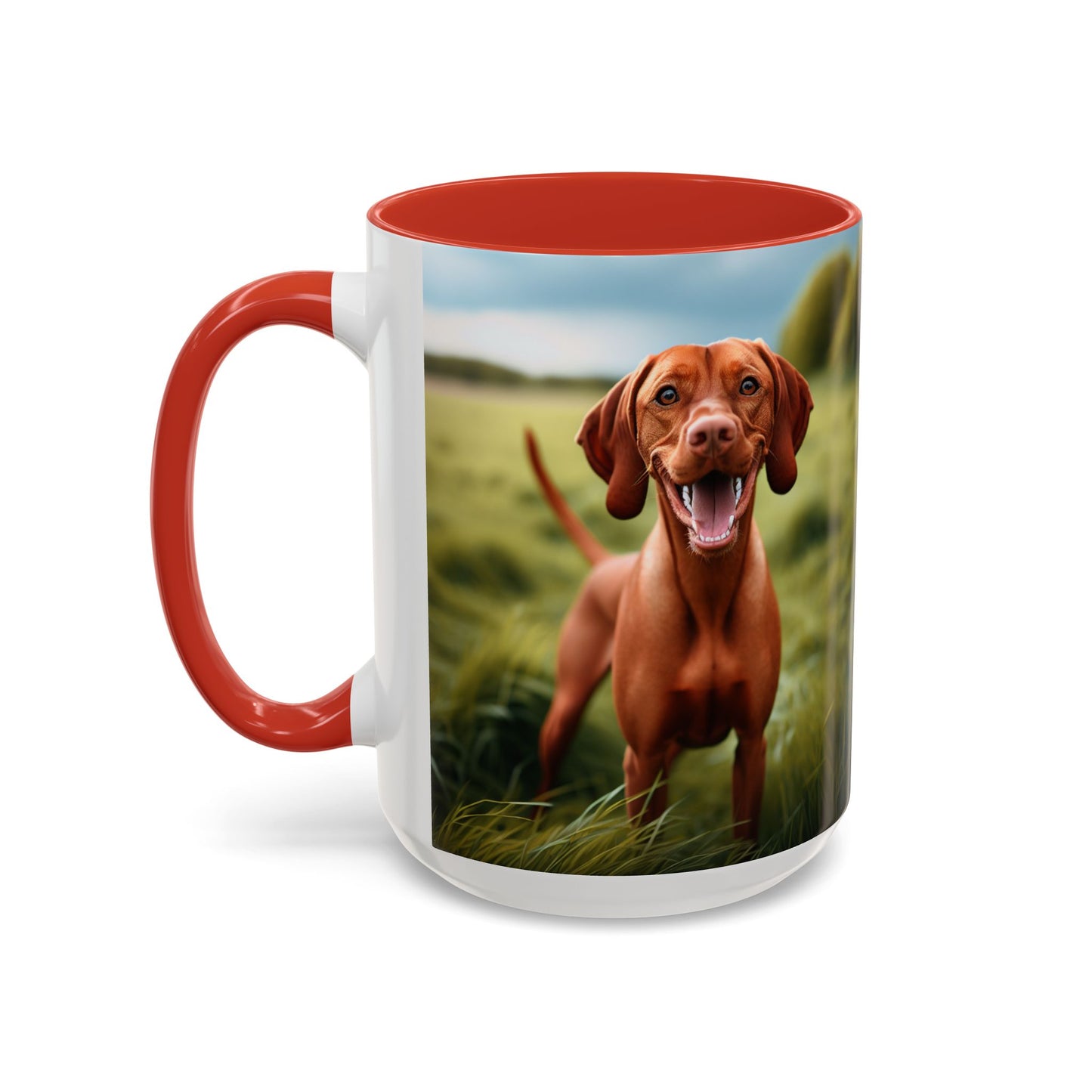 Hungarian Vizsla Accent Coffee Mug - Perfect Gift for Dog Lovers