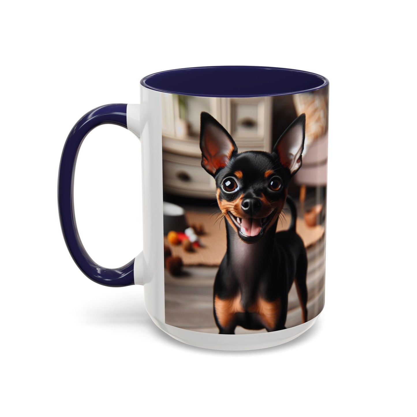 English Toy Terrier Accent Coffee Mug - Perfect Gift for Dog Lovers