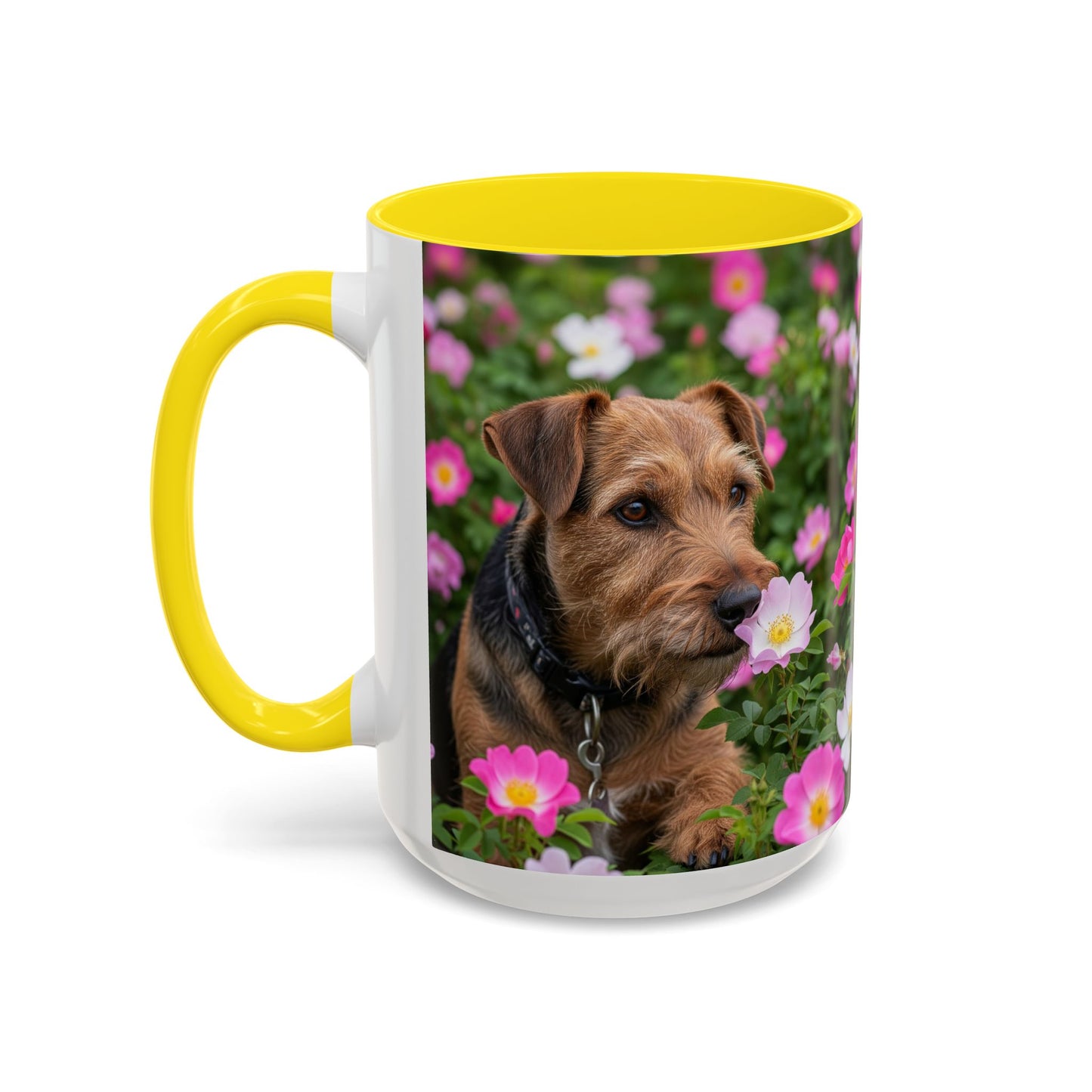 Teddy Roosevelt Terrier Accent Coffee Mug - Perfect Gift for Dog Lovers