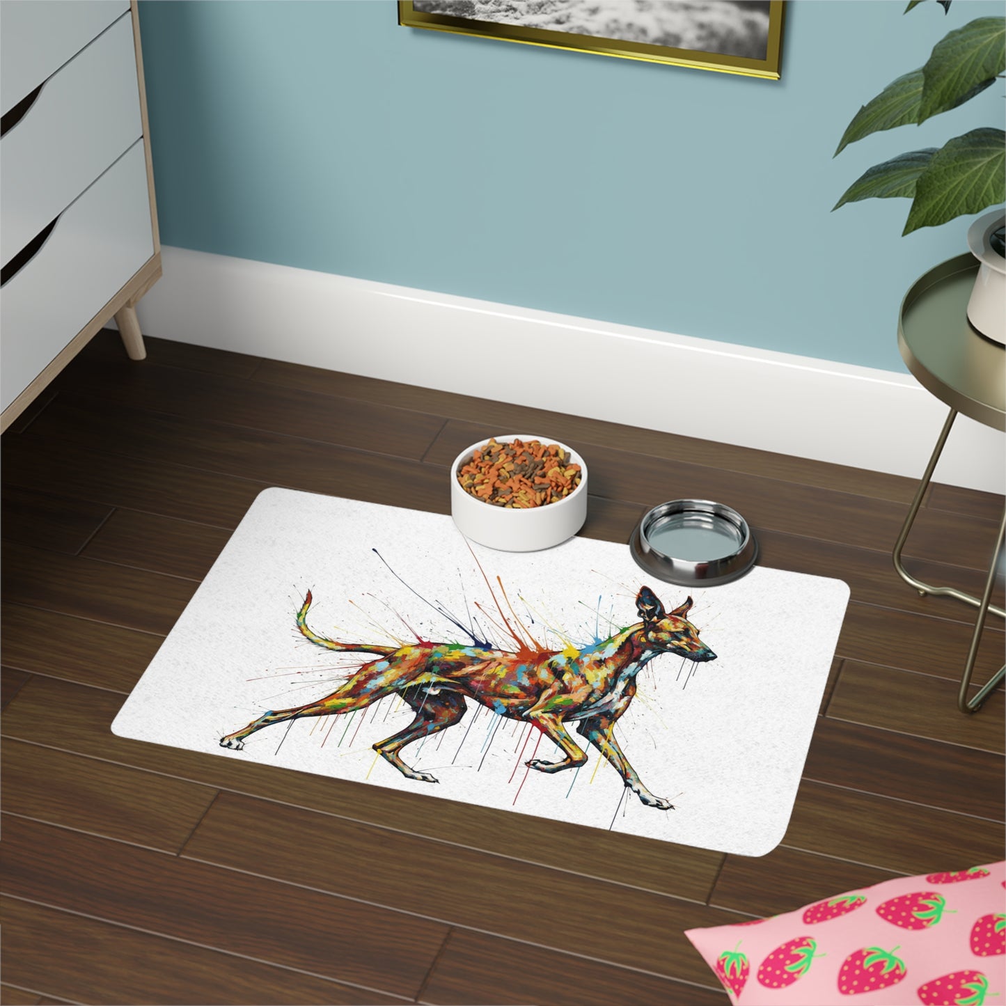 Pet Food Mat (12x18) - Azawakh