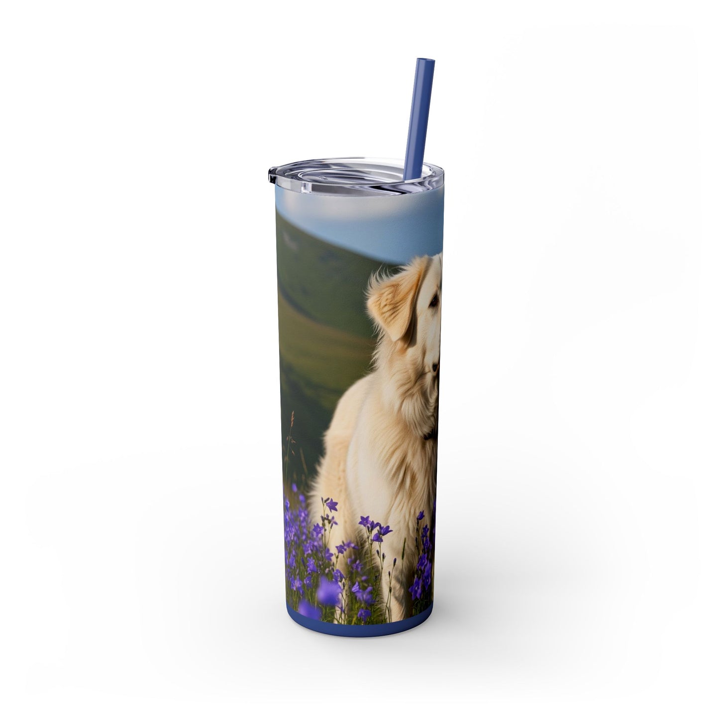 Romanian Carpathian Shepherd Tumbler with Straw, 20oz