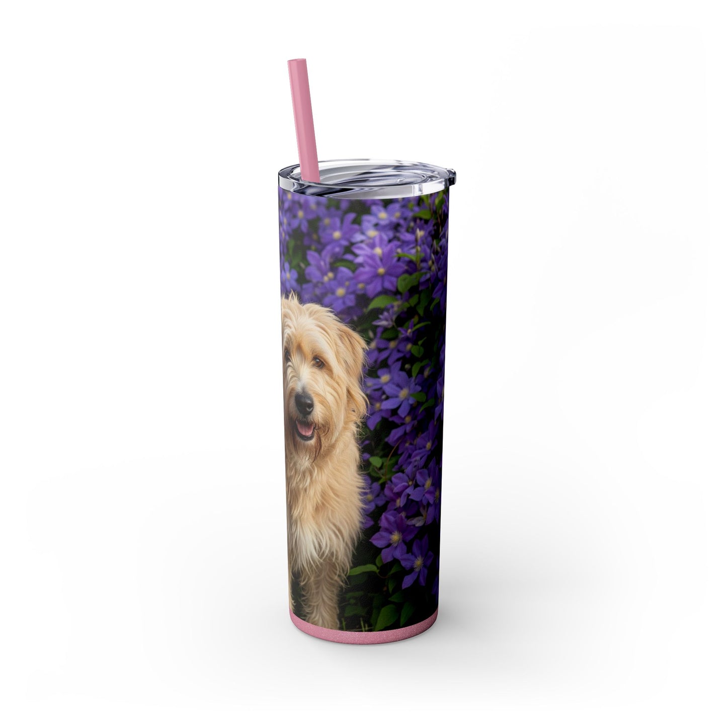 Berger Picard Skinny Tumbler with Straw, 20oz