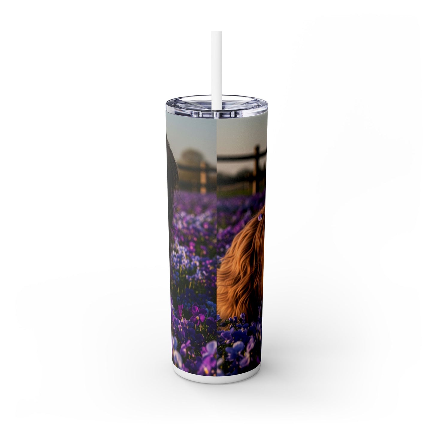 Briard Tumbler with Straw, 20oz
