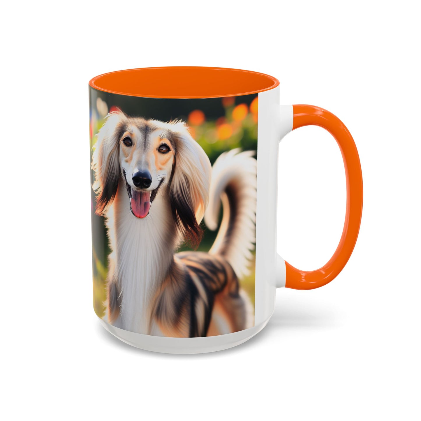 Saluki Accent Coffee Mug - Perfect Gift for Dog Lovers