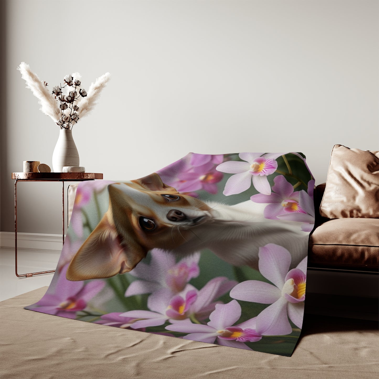 Chihuahua Sweatshirt Blanket