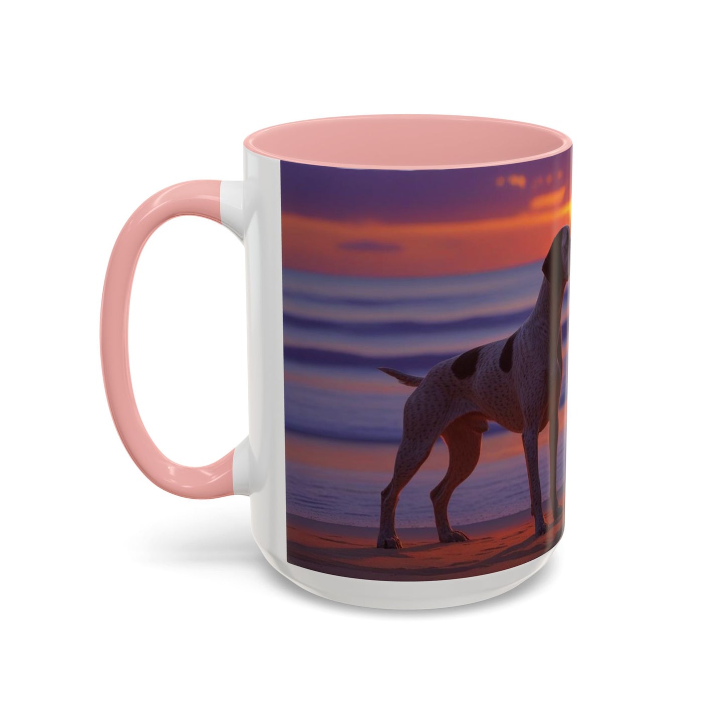 German Shorthaired Pointer Love Accent Coffee Mug - Perfect Gift for Dog Lovers