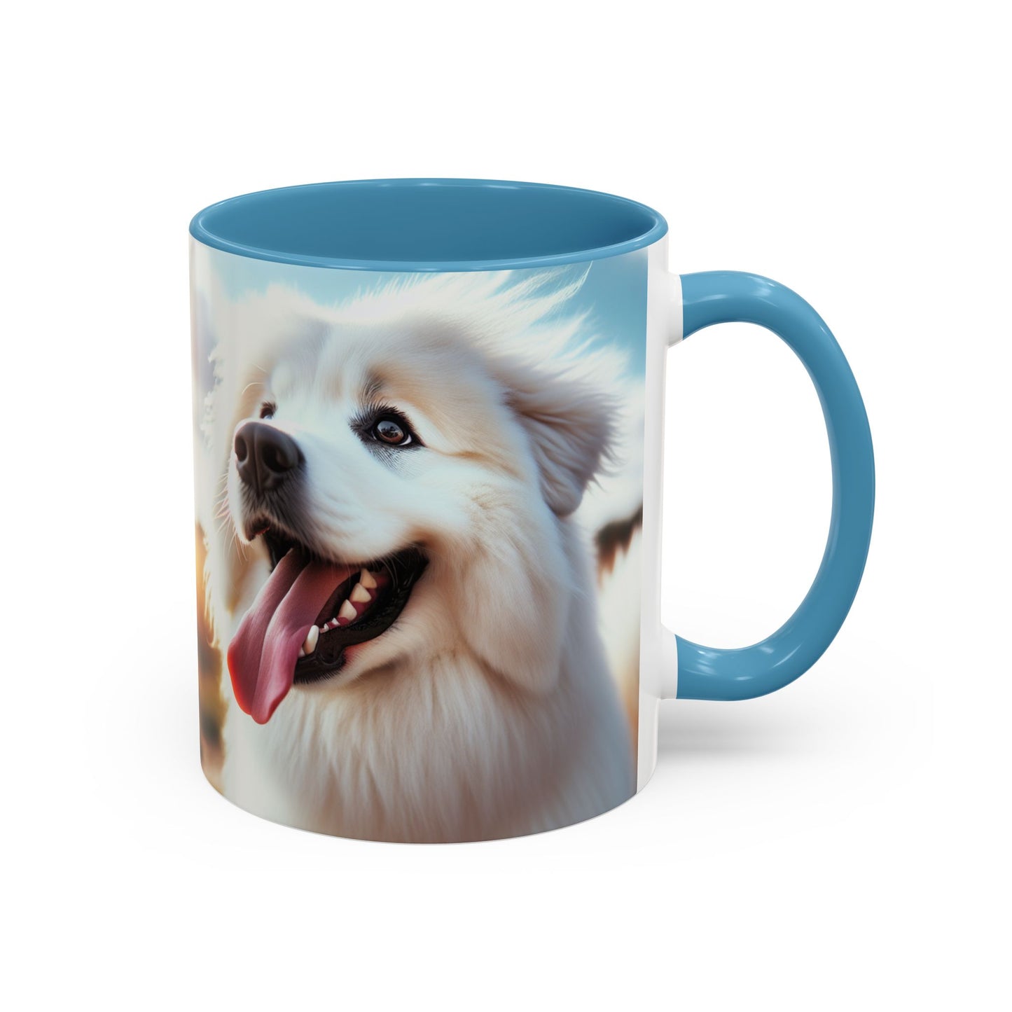 Pyrenean Mountain Dog Accent Coffee Mug - Perfect Gift for Dog Lovers