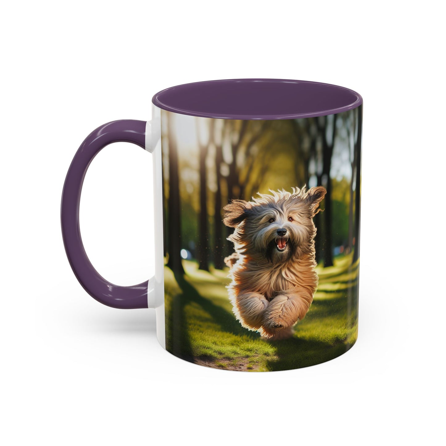 Polish Lowland Sheepdog Accent Coffee Mug - Perfect Gift for Dog Lovers