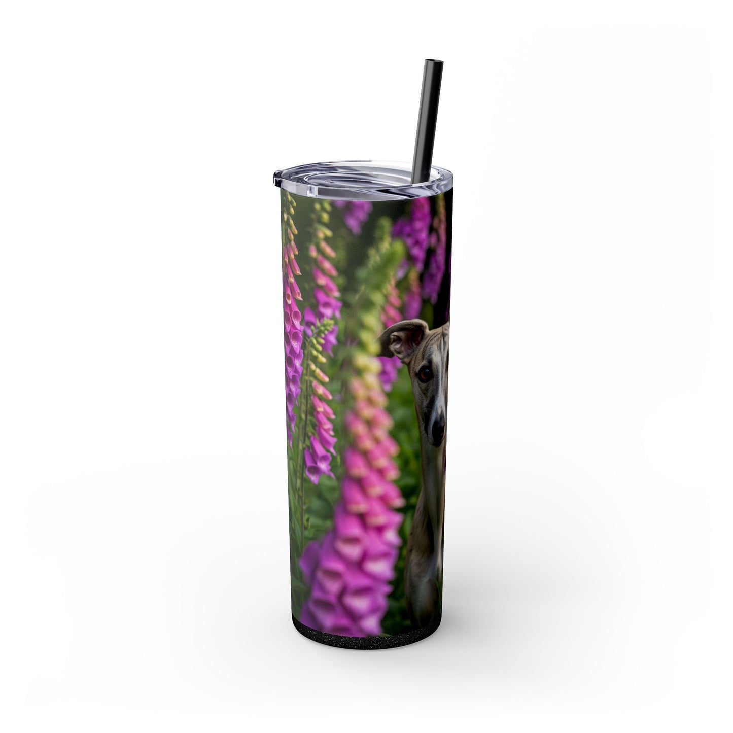 Whippet Skinny Tumbler with Straw, 20oz