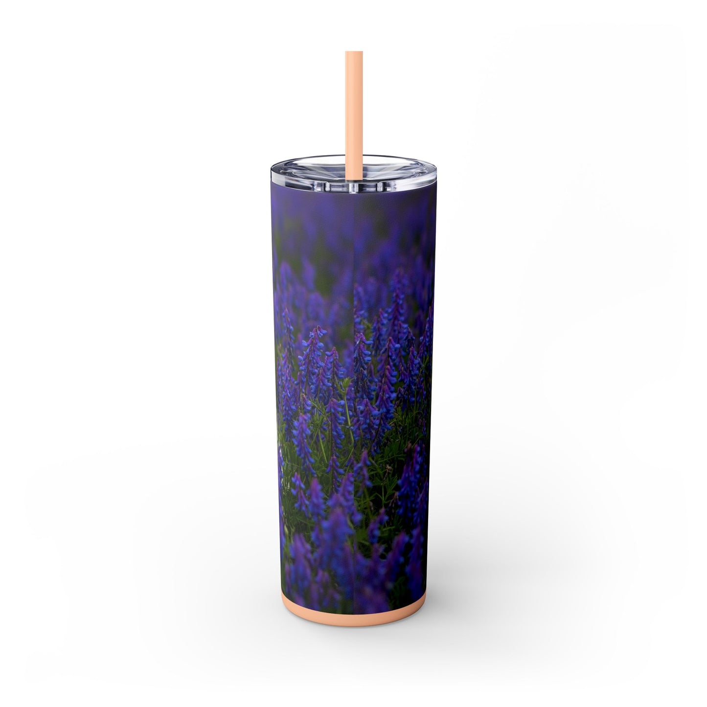Pomeranian Skinny Tumbler with Straw, 20oz