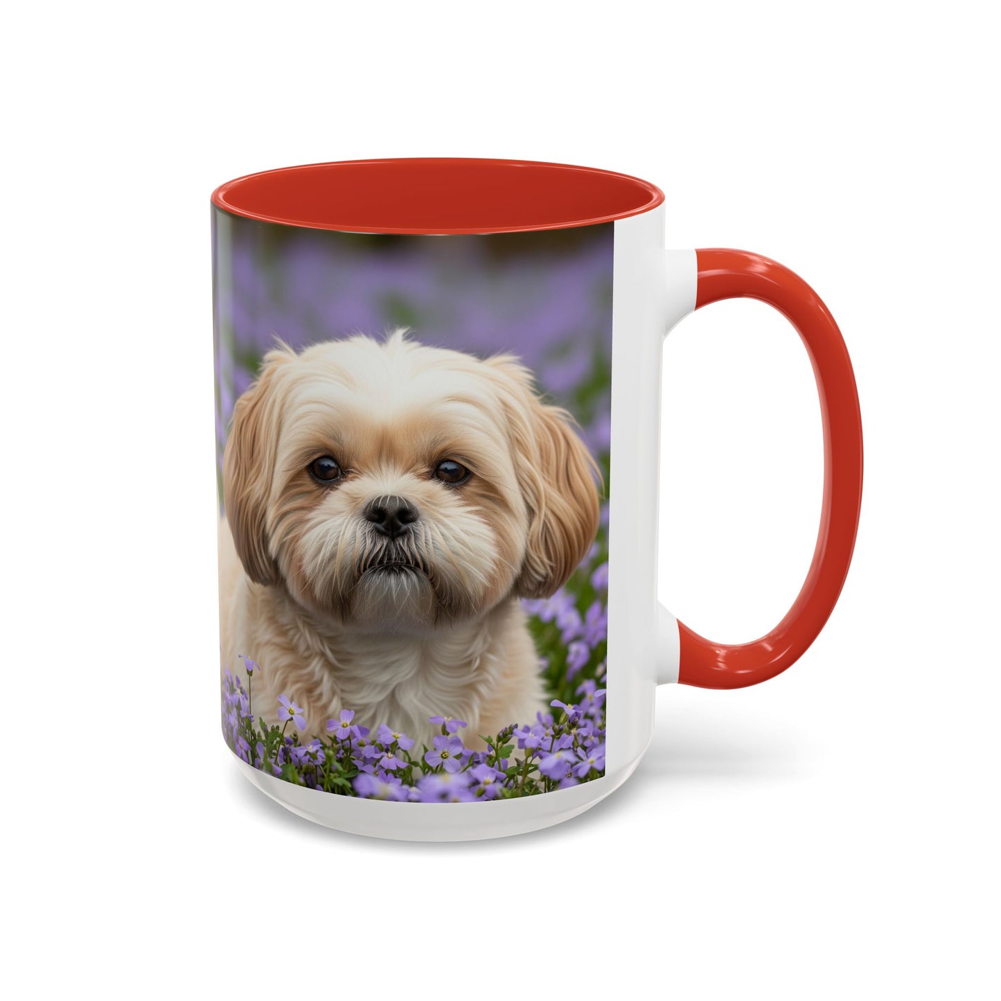 Shih-poo Accent Coffee Mug - Perfect Gift for Dog Lovers