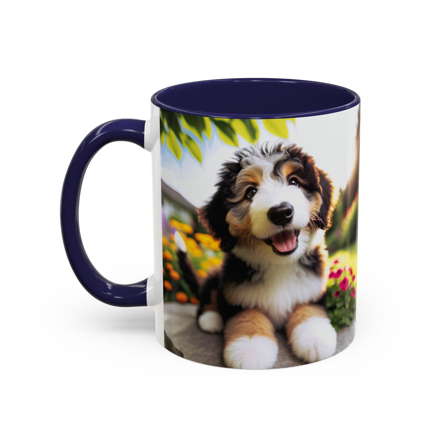 Bernedoodle Accent Coffee Mug - Perfect Gift for Dog Lovers