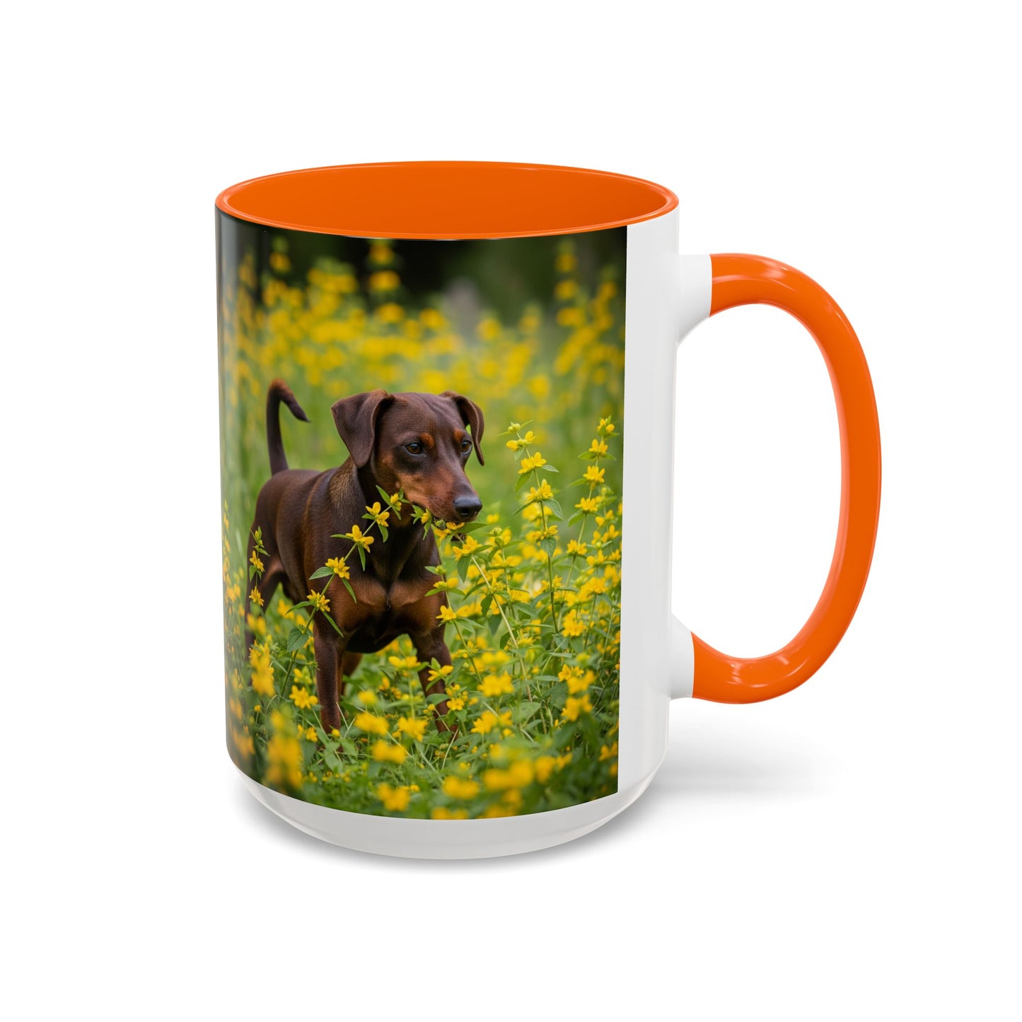 German Pinscher Accent Coffee Mug - Perfect Gift for Dog Lovers